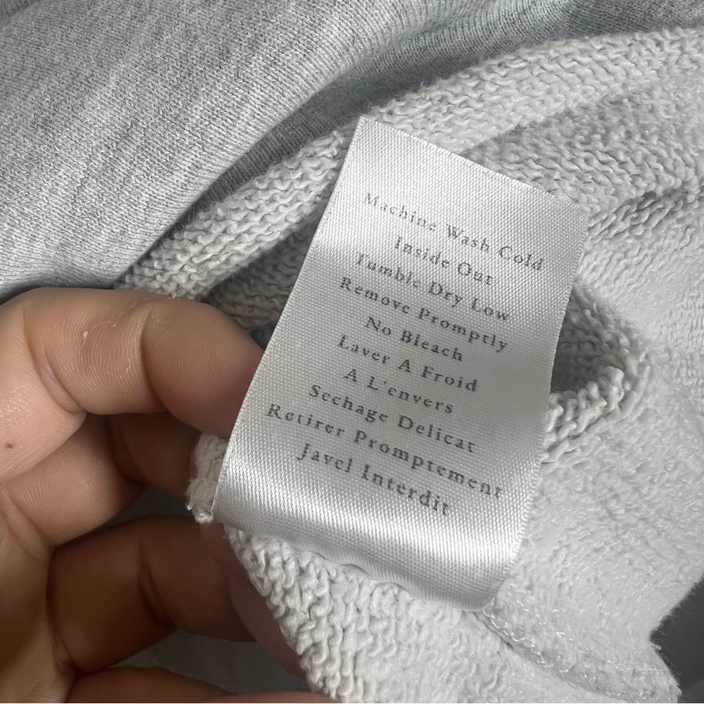 Frank & Eileen Aspen Travel Sweat Set Gray Melange Size Medium Cotton - Picture 6 of 12